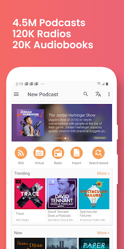 Podcast Addict screenshot 1