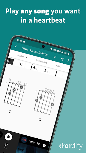 Chordify screenshot 1