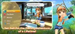 Crunchyroll: Fishing Star WT screenshot 1