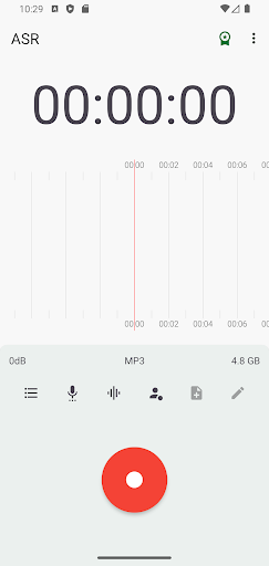 ASR Voice Recorder screenshot 1