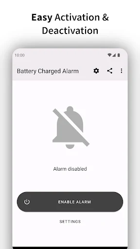 Full Battery Charge Alarm screenshot 1