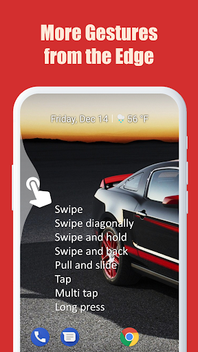 Edge Gestures screenshot 1