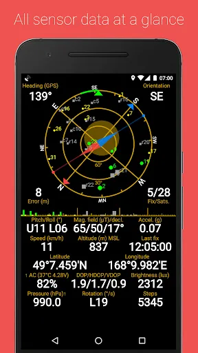 GPS Status & Toolbox screenshot 1