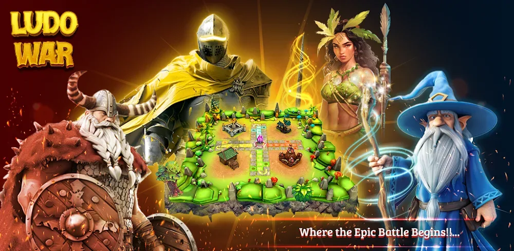 Ludo War 3D Online screenshot 1