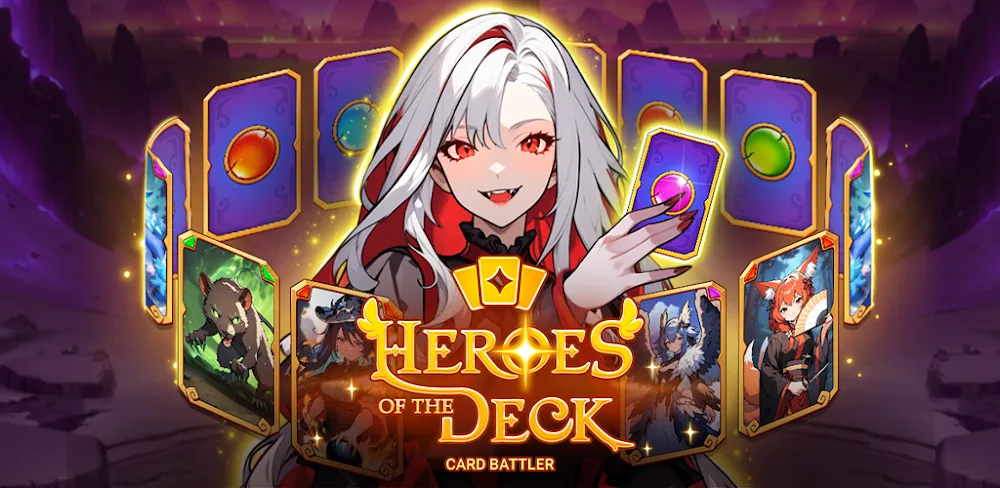 Hero Deck-Card Idle CCG screenshot 1
