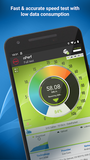 Speed test 4G 5G WiFi & maps screenshot 1