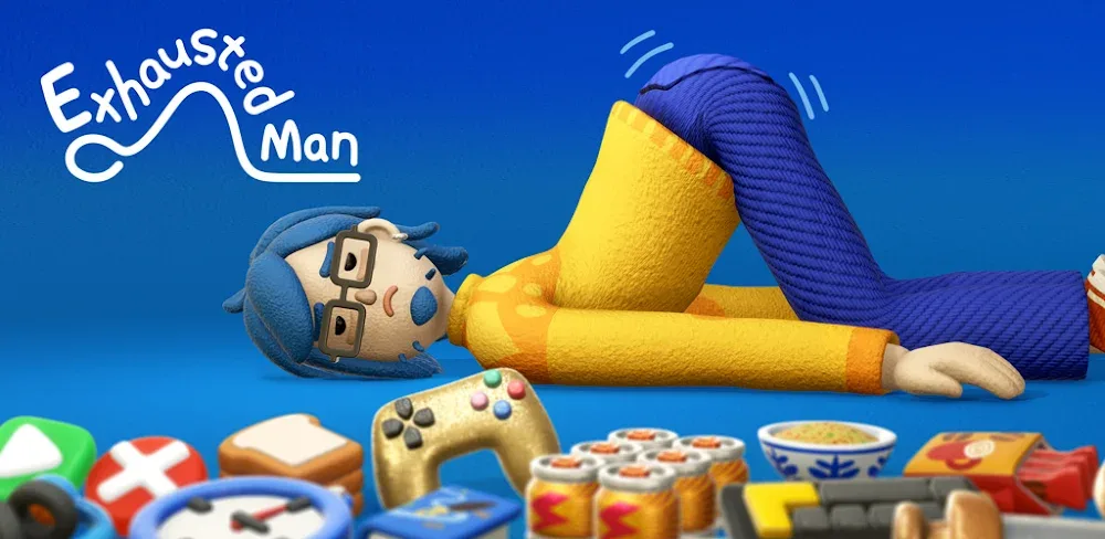 Exhausted Man (Bitkin Adam) screenshot 1