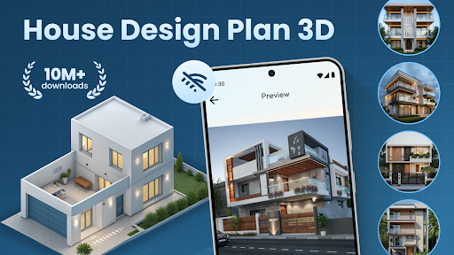 House Design Plan 3D App MOD screenshot 1