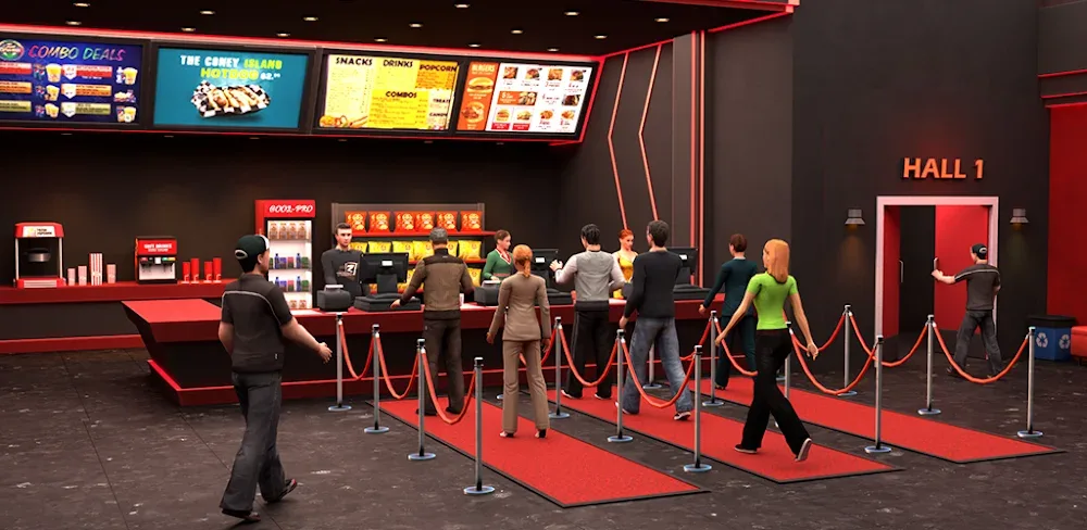 Cinema Movie Theatre Simulator screenshot 1