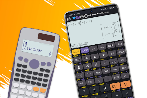 Scientific calculator plus 991(CalcES) screenshot 1