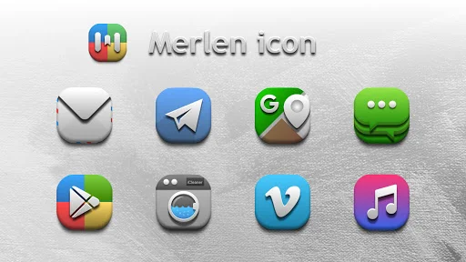 Merlen Icon Pack MOD screenshot 1