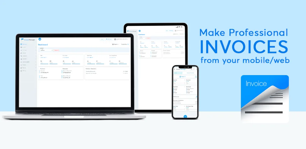 Simple Invoice Manager screenshot 1