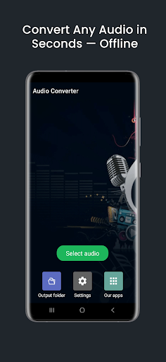 Audio Converter (MP3 AAC OPUS) MOD screenshot 1