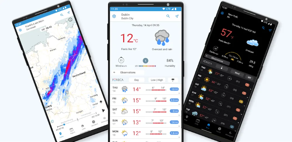 Foreca Weather & Radar screenshot 1