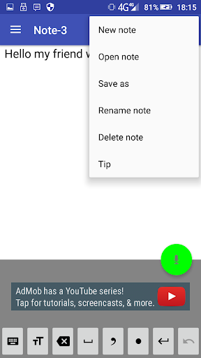 Voice Notebook MOD screenshot 1