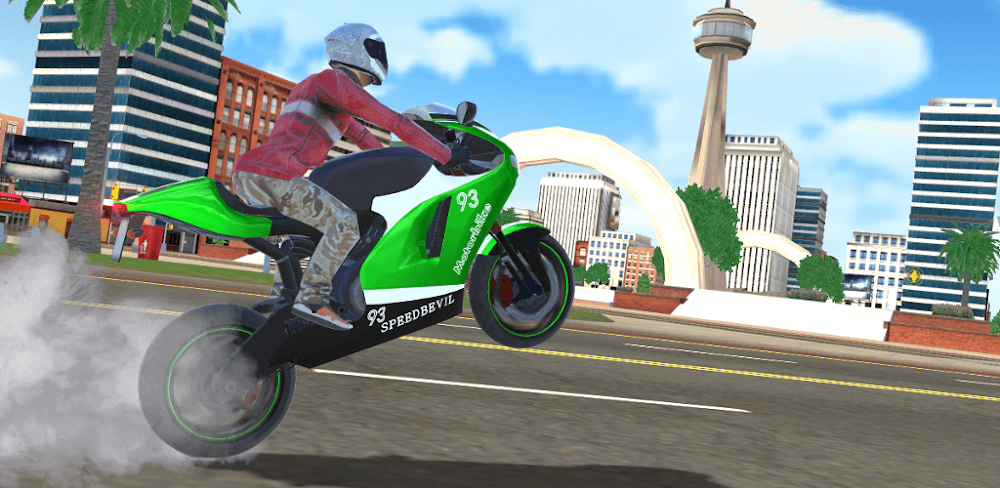 Motorcycle Real Simulator screenshot 1