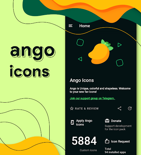 Ango Icon Pack screenshot 1