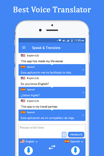 Speak and Translate Languages MOD screenshot 1