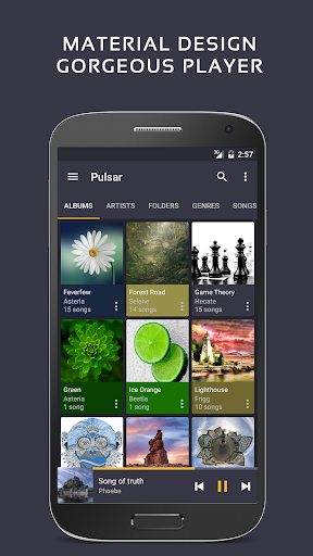 Pulsar Music Player Pro MOD screenshot 1
