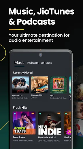 JioSaavn screenshot 1
