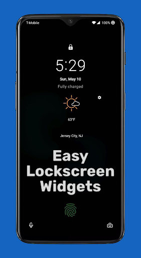 Lockscreen Widgets and Drawer MOD screenshot 1