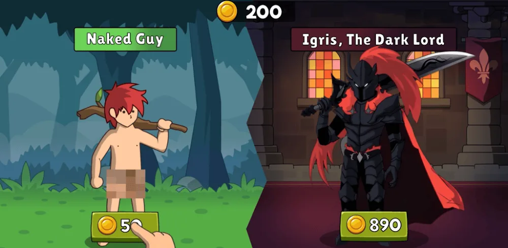 Hero Hero Clicker – Idle RPG screenshot 1