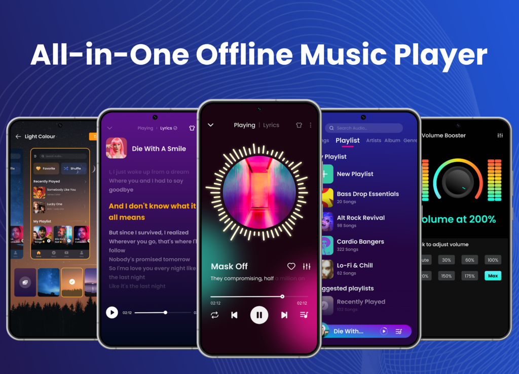 Offline Music Player: Play MP3 (Music Player) screenshot 1