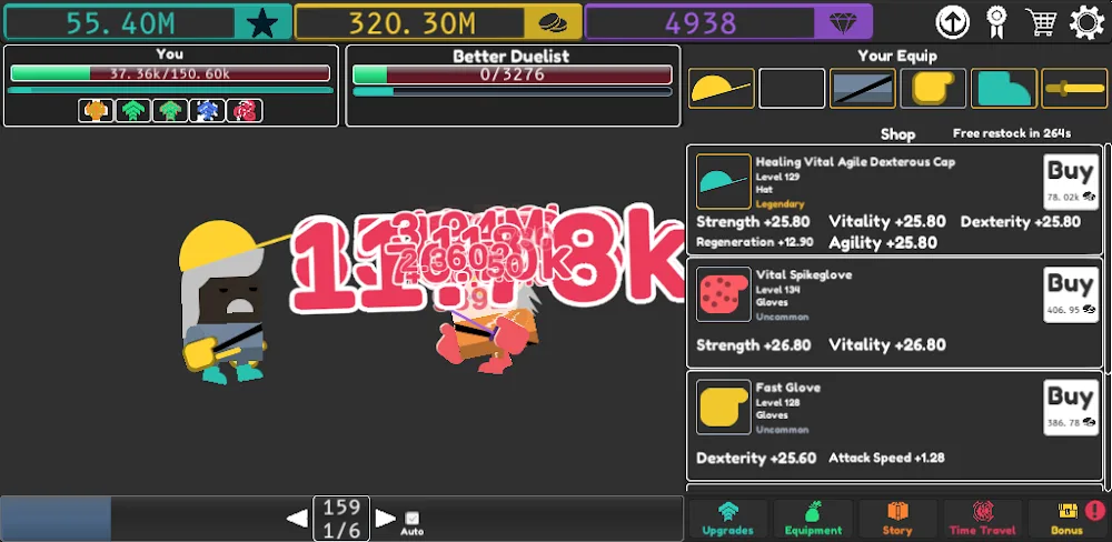 Idle Superpowers screenshot 1