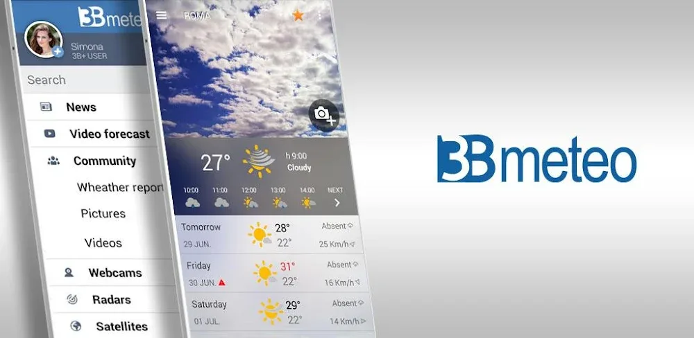 3B Meteo Weather screenshot 1