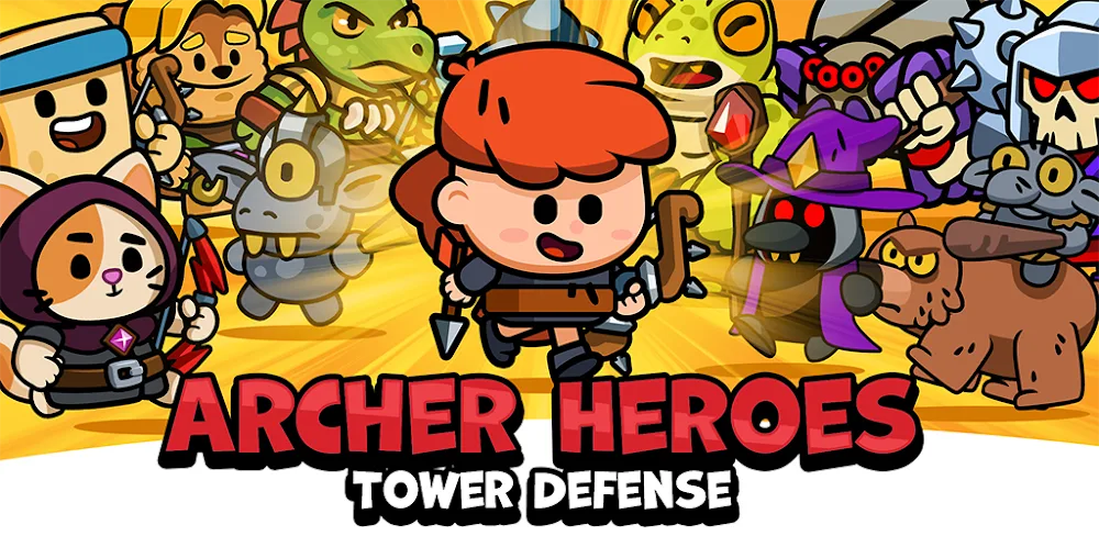 Archer Heroes: Action TD & RPG screenshot 1