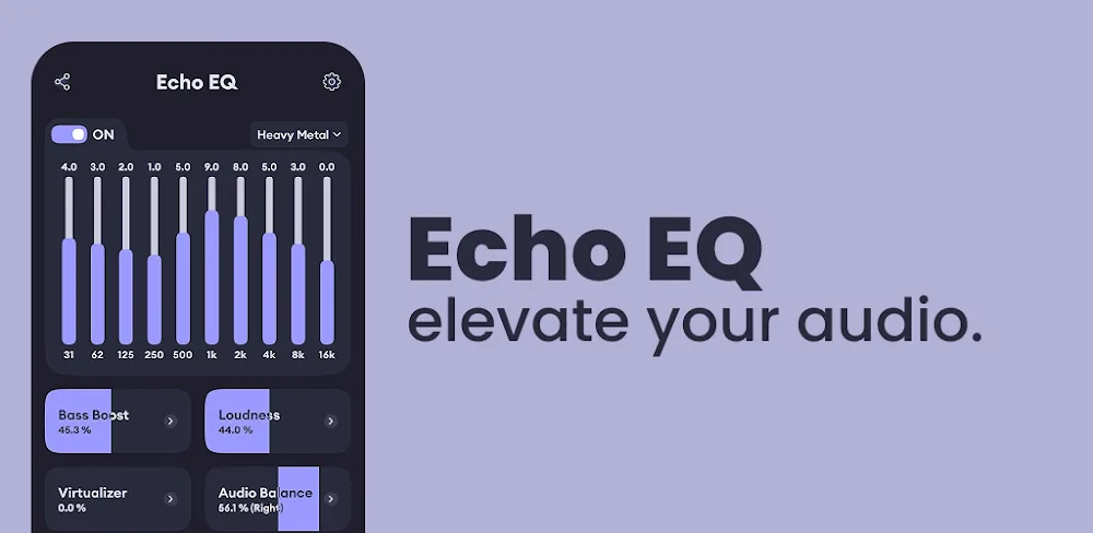 Echo Equalizer: Bass Booster screenshot 1