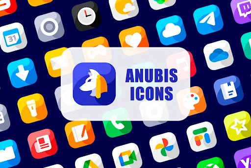 Anubis – Icon Pack screenshot 1