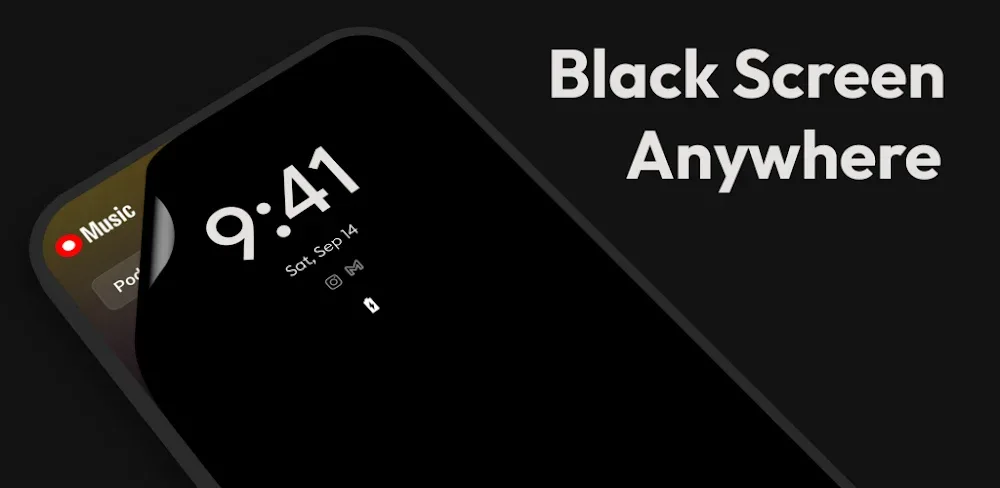 Black Screen: video screen off screenshot 1
