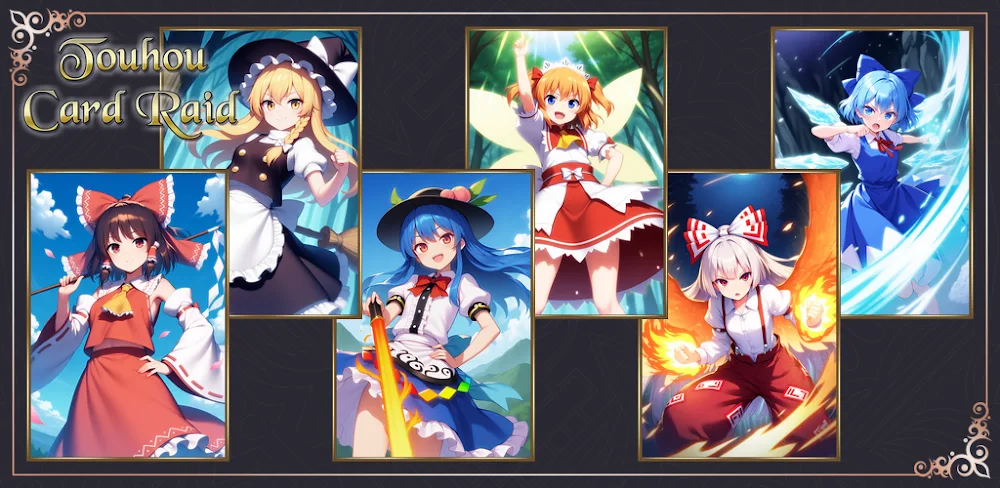 Touhou Card Raid JP (東方カードレイド) screenshot 1
