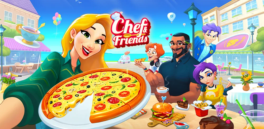 Chef & Friends: Cooking Game screenshot 1