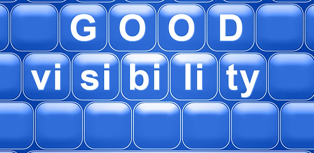 1C Big Keyboard screenshot 1
