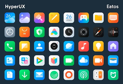 HyperUX – Icon Pack screenshot 1