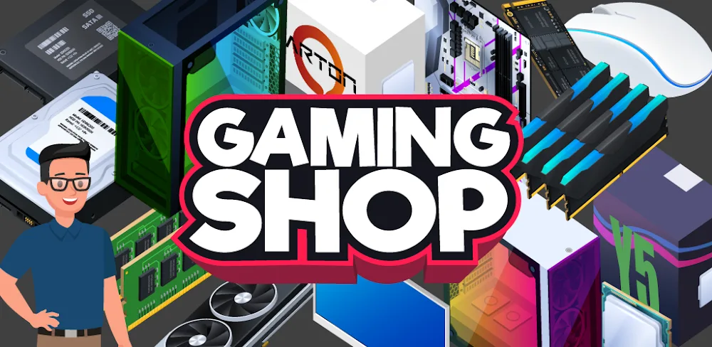 Gaming Shop Tycoon screenshot 1