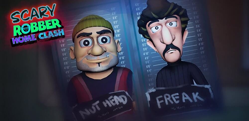 Scary Robber Home Clash screenshot 1