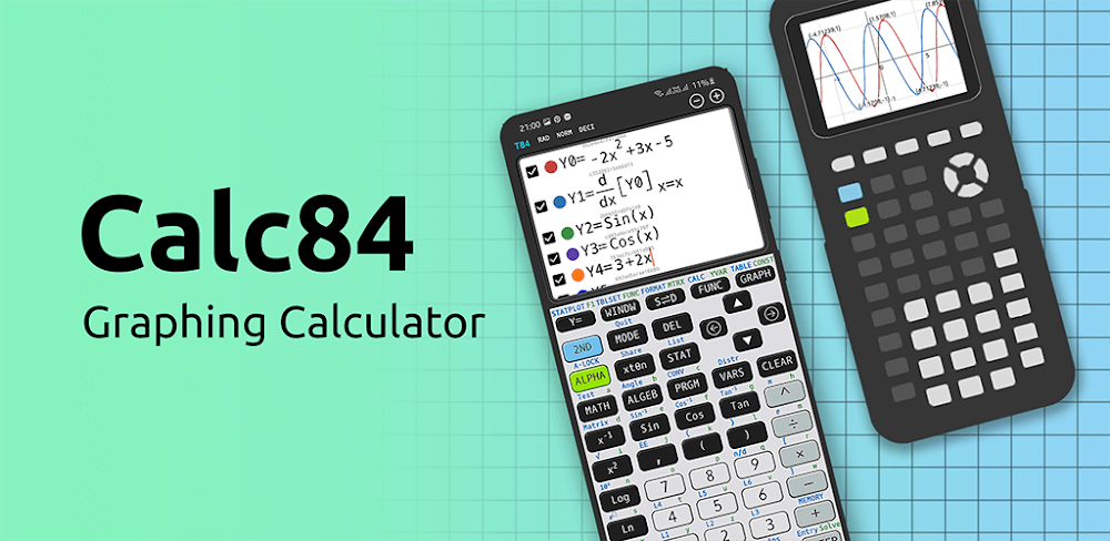 Graphing calculator plus 84 83 screenshot 1
