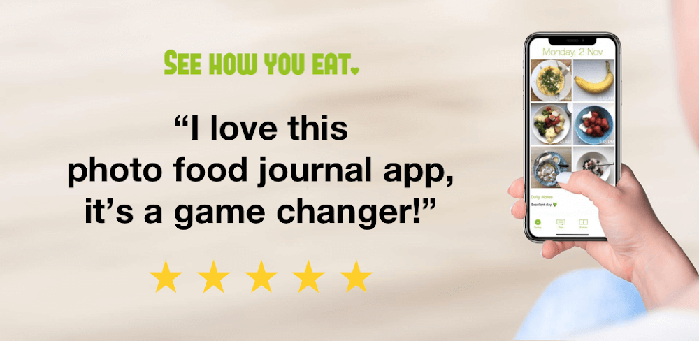 Food Diary See How You Eat App screenshot 1