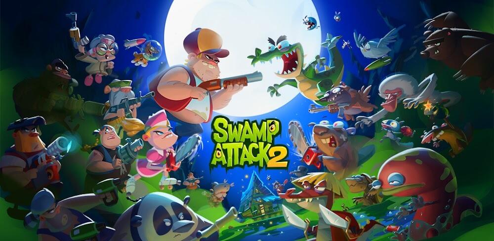 Swamp Attack 2 screenshot 1