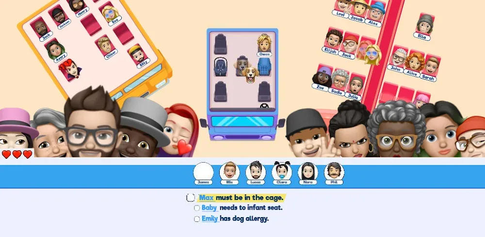 That’s My Seat – Logic Puzzle screenshot 1