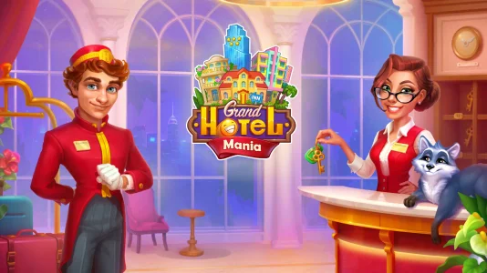 Grand Hotel Mania (MOD, Unlimited Money) screenshot 1