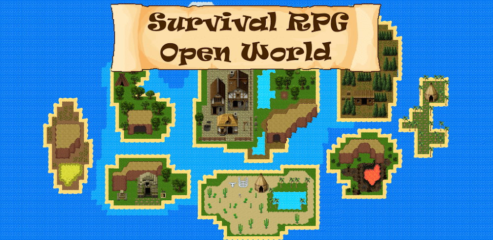 Survival RPG: Open World Pixel screenshot 1