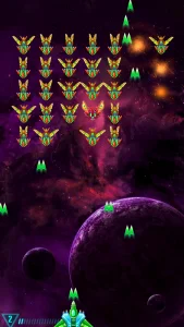 Galaxy Attack: Alien Shooter (MOD, Unlimited Money) screenshot 1