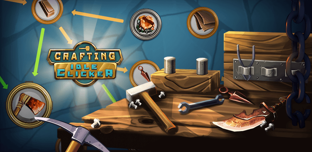 Crafting Idle Clicker screenshot 1