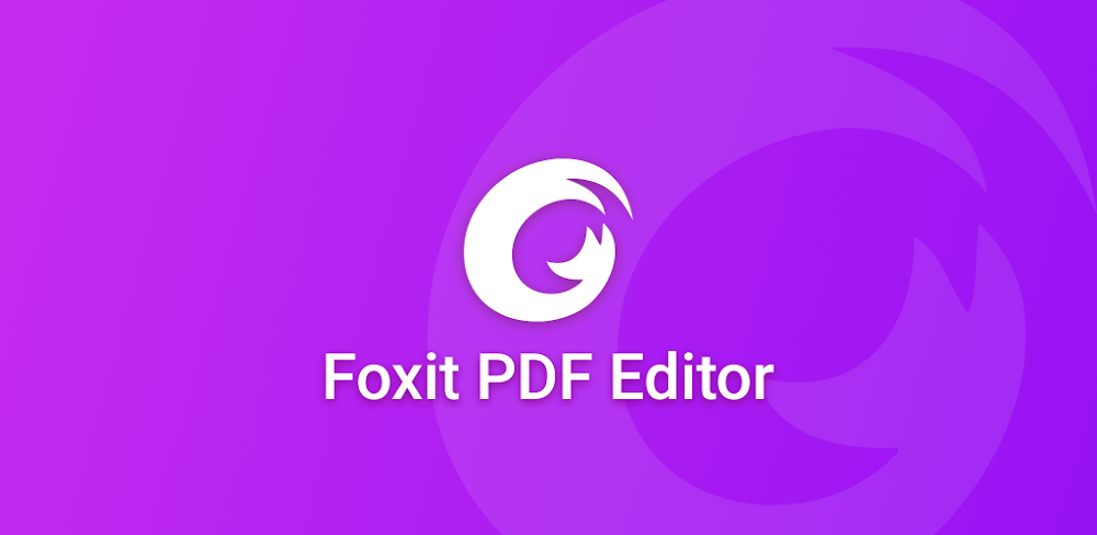 Foxit PDF Editor screenshot 1