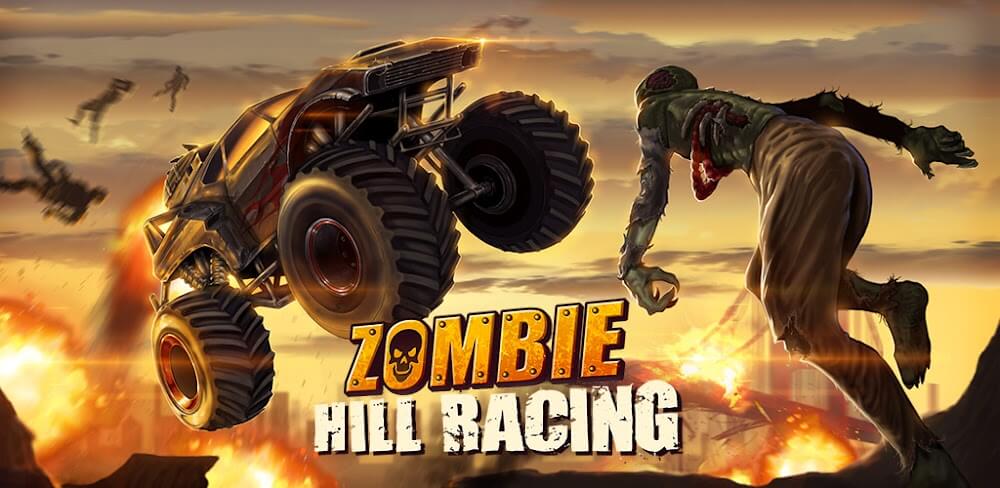 Zombie Hill Racing: Earn Climb screenshot 1