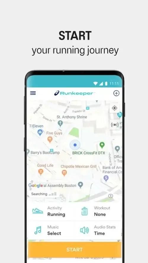 ASICS Runkeeper screenshot 2